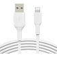Cable Belkin Boost Charge Lightning a USB tipo A (3.3 ', blanco) - Miniatura 2