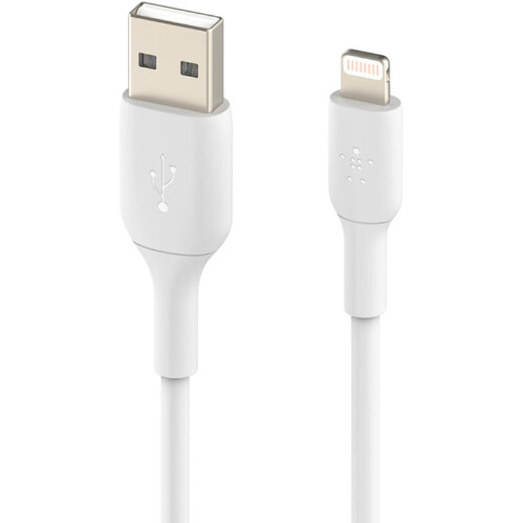 Cable Belkin Boost Charge Lightning a USB tipo A (3.3 ', blanco) 3