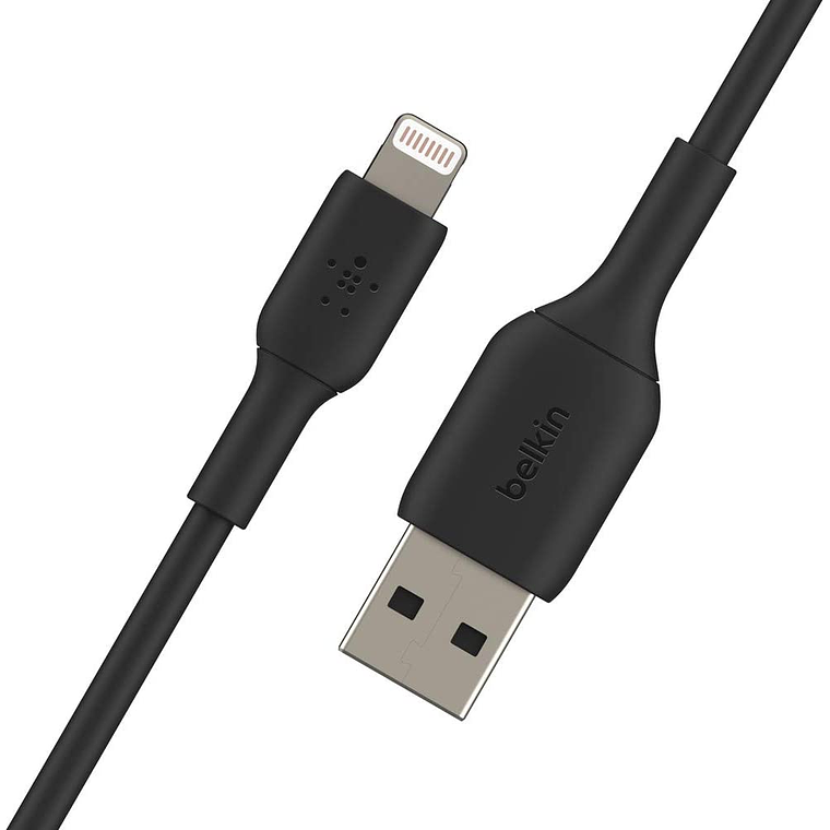 Cable Lightning de Belkin -Cable de carga para iPhone con certificación MFi, PVC 4