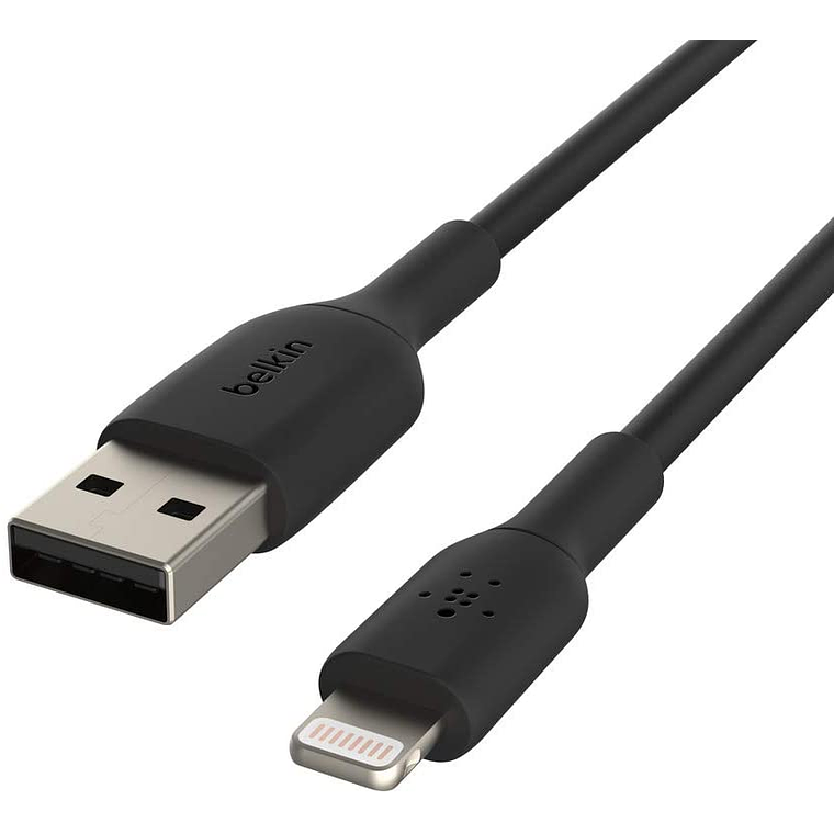 Cable Lightning de Belkin -Cable de carga para iPhone con certificación MFi, PVC 5