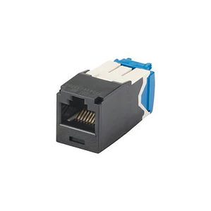 Módulo Conector Panduit Mini-Com RJ45 (UTP, Cat 6A TG, Negro)