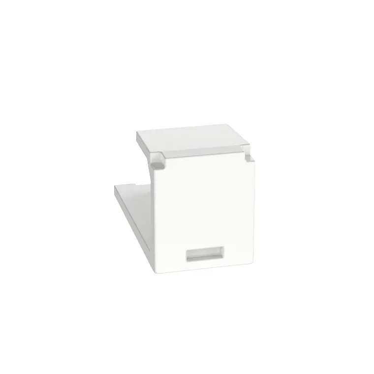 Módulo de tapa ciega (Inserto Ciego), Mini-Com, Color Blanco 1