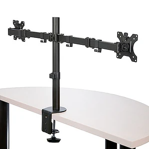 Soporte de Escritorio para 2 Monitores - Brazo Articulado y Ergonómico para Monitores de hasta 32