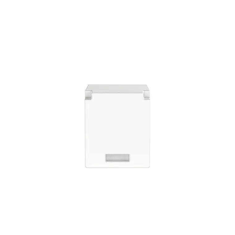 Módulo de tapa ciega (Inserto Ciego), Mini-Com, Color Blanco 2