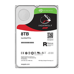 Disco duro 8TB interno | Seagate IronWolf 3.5“ SATA 6Gb/s 7200 rpm