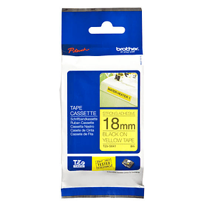 Cinta Rotuladora Brother Amarillo TZE-S641