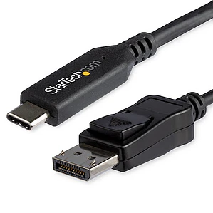 Cable de 1,8m USB-C a DisplayPort 1.4 - Adaptador de Video USB Tipo C a DP 1.4 Modo Alt 4K/5K/8K