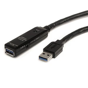 Cable Extensor USB 3.0 SuperSpeed Activo de 10m - USB A Macho a Hembra