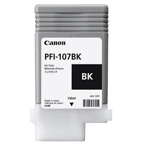 Cartucho de Tinta Canon PFI-107 BK color Negro