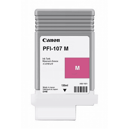 Cartucho de tinta Canon PFI-107M (Magenta, 130ml)