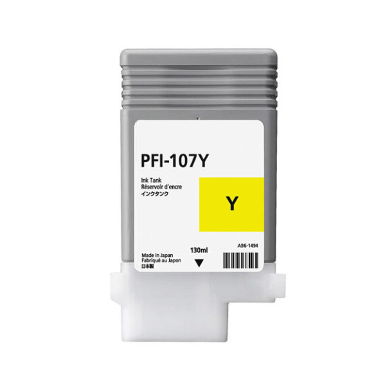Cartucho de Tinta Canon PFI-107Y color Amarillo 1
