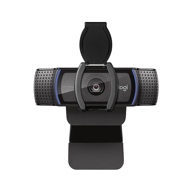Webcam Logitech C920S Pro HD 1080p, tapa de obturador, microfono 1