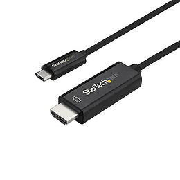 Cable Adaptador USB-C a HDMI 4K 60Hz 2mt Negro 