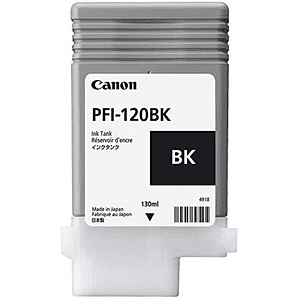 Cartucho de tinta Canon PFI-120 BK color Negro