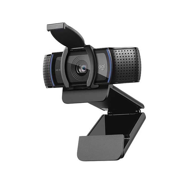 Webcam Logitech C920S Pro HD 1080p, tapa de obturador, microfono 2