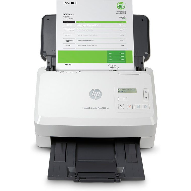 Escáner HP ScanJet Enterprise Flow 5000 s5, 65ppm, USB 3.0, Dúplex, Blanco 1