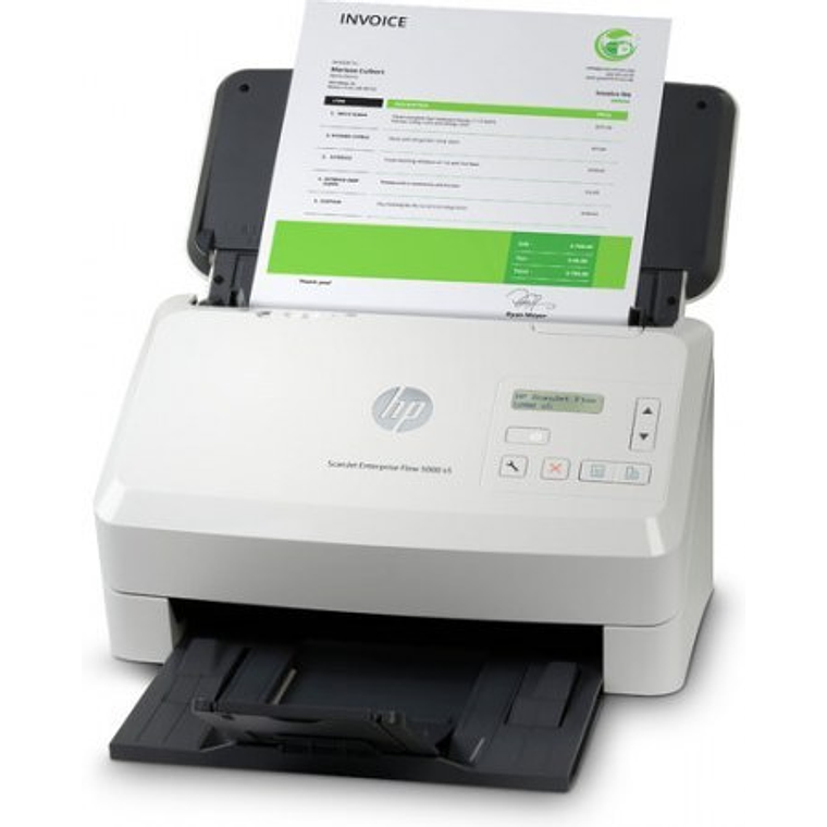 Escáner HP ScanJet Enterprise Flow 5000 s5, 65ppm, USB 3.0, Dúplex, Blanco 2