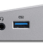Estación de acoplamiento para laptop de triple monitor 4K con doble DisplayPort y HDMI  - Miniatura 4