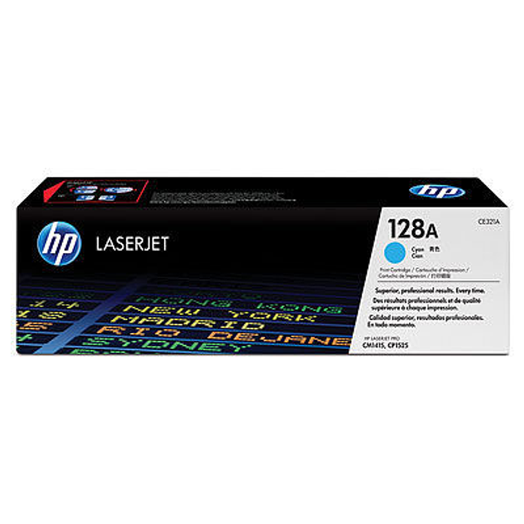 HP TONER CYAN CE321A FOR CP1525/CM1415 1