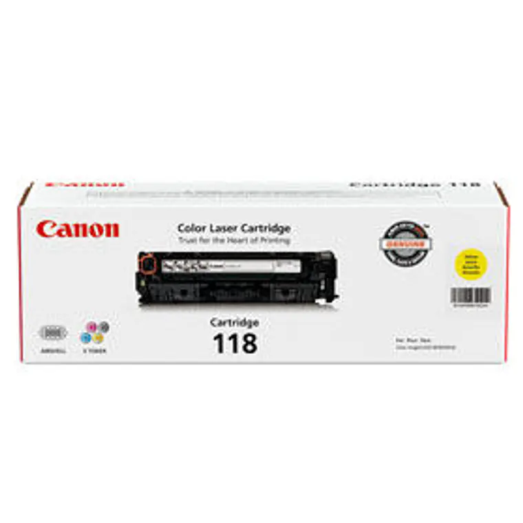 Cartucho de Toner Canon 118 color Amarillo 2659B001 2