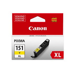 Cartucho de Tinta Canon CLI-151 XL color Amarilla