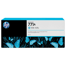 Cartucho de tinta HP 771A color cian claro 775 ml B6Y20A