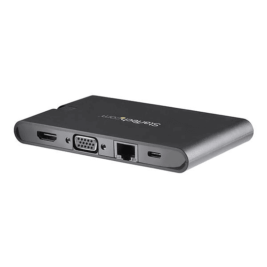 StarTech.com Docking Station USB-C con HDMI y VGA - para Mac y Windows -3x USB 3.0 - SD / micro SD - PD 3.0 - Adaptador USB C a USB 3.0