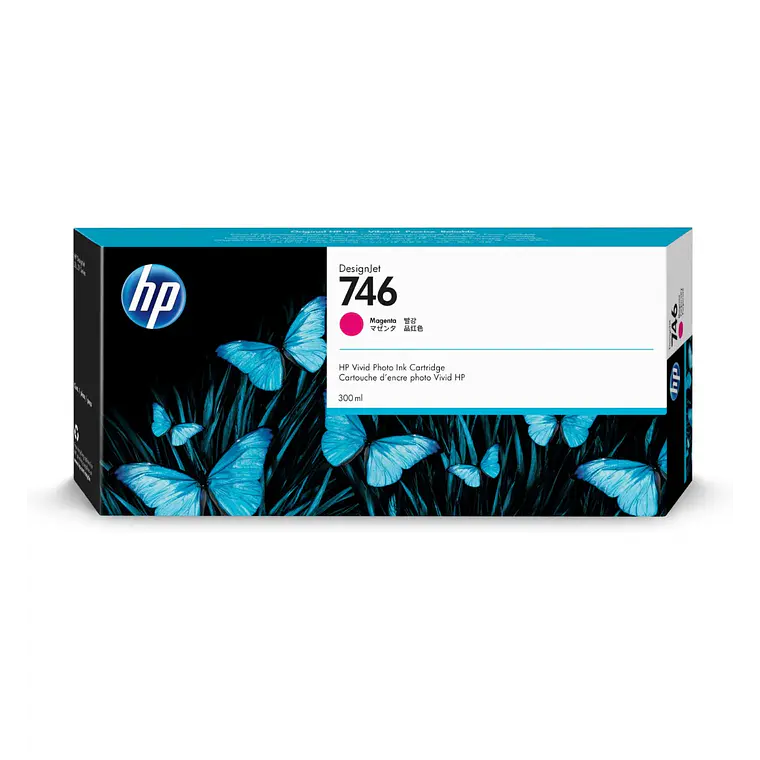 Cartucho de tinta HP 746 color Magenta original P2V78A 1