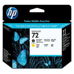 Cartucho Tinta HP 72 Color Negro / Amarillo C9384A
