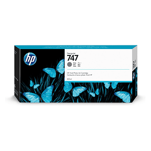 Cartucho de tinta HP 747 color Gris 300ml P2V86A
