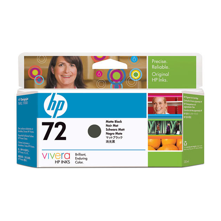 Cartucho de Tinta HP 72 Color negro Matte 130ml C9403A 1
