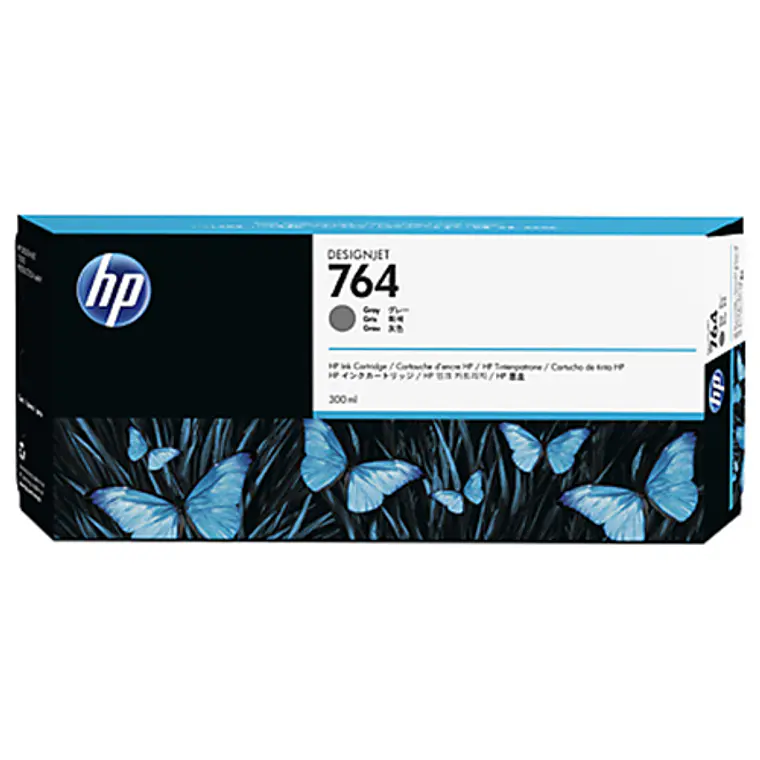 Cartucho de Tinta HP 764 Color Gris C1Q18A 1