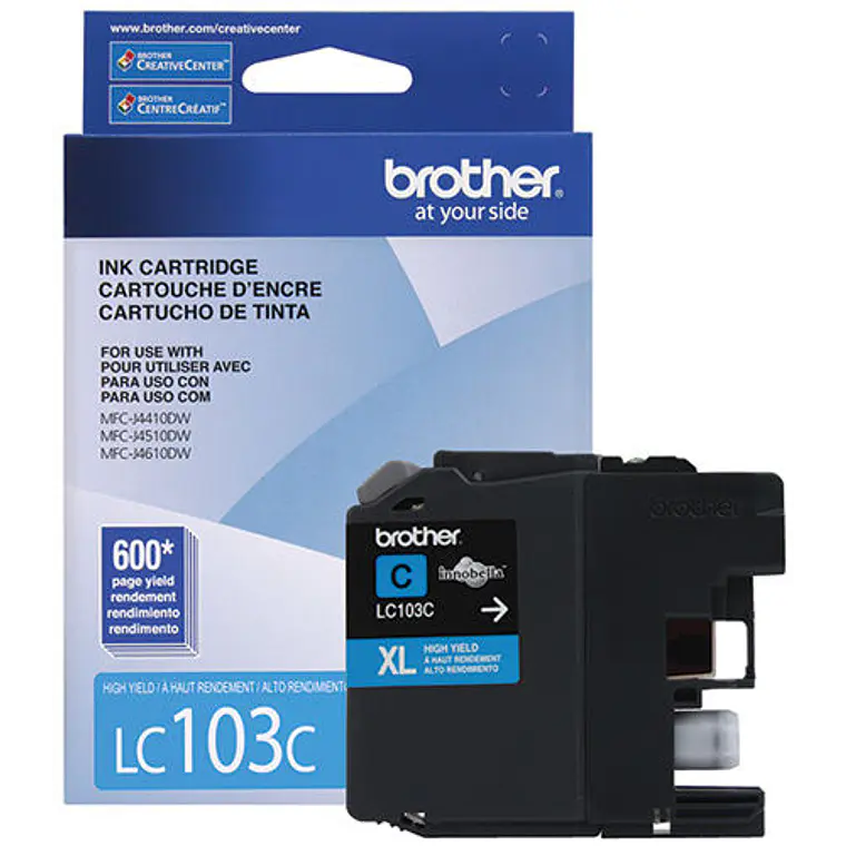 Cartucho de tinta Brother LC-103C color Cian 1