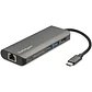 Adaptador multipuerto USB C - Base de viaje USB-C a HDMI 4K, 3 concentradores USB 3.0 - Miniatura 1