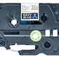 Cinta satinada no adhesiva Brother TZERN34 12mm dorado/azul - Miniatura 1