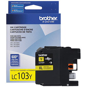 Cartucho de tinta Brother LC103Y color Amarillo