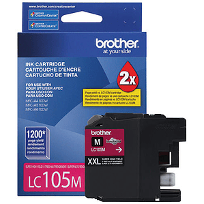 Cartucho de Tinta Brother LC105M Color Magenta 