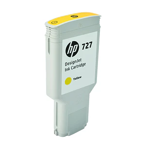 Cartucho de Tinta HP 727 color amarillo 300ml F9J78A