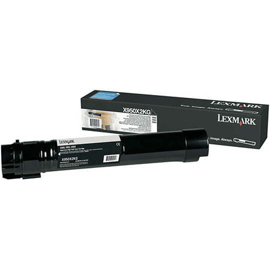 Cartucho de tóner negro para 32 mil páginas para Lexmark