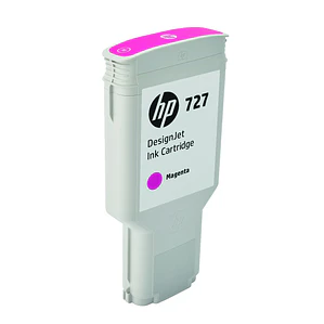 Cartucho de tinta HP 727 DesignJet magenta de 300 ml