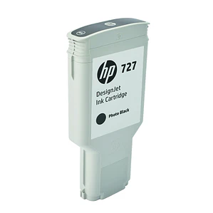 Cartucho de Tinta HP 727 color Negro fotografico 300ml F9J79A