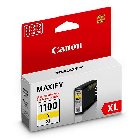 Cartridges de Tinta Canon PGI-1100XL Amarillo