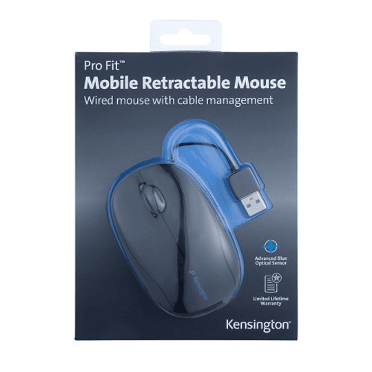 Kensington Mouse retráctil Pro Fit