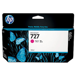 Cartucho de tinta HP 727 Color Magenta 130ml B3P20A