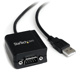 Cable 1,8m USB a Puerto Serial RS232 DB9 con Retención del Puerto de Asignación COM