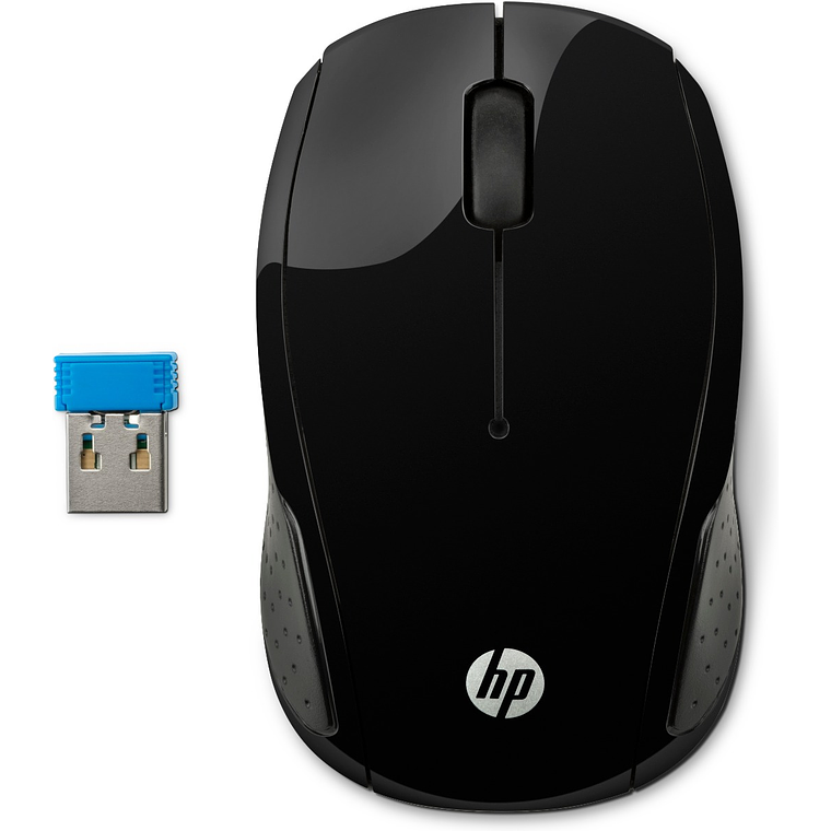 HP 200 Black Wireless Mouse 1