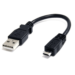Cable 15cm USB A a Micro B