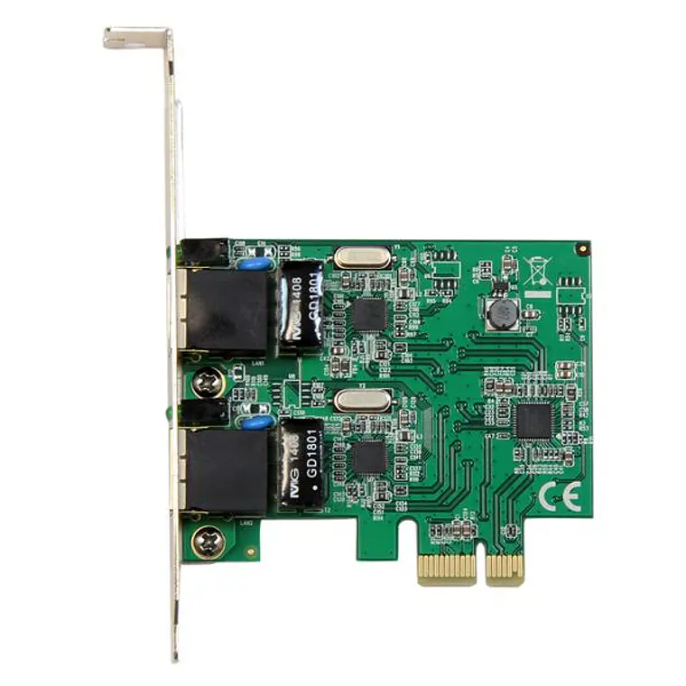 Tarjeta PCI-E Gigabit Ethernet 2 Puertos 2