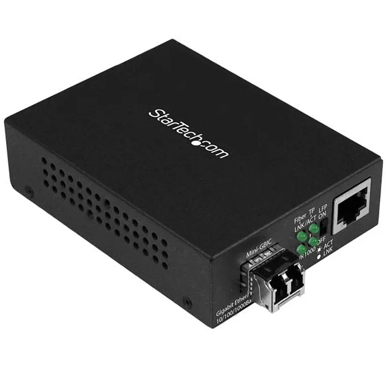 Conversor Medios Fibra LC Multimodo 550m 1