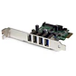 Tarjeta Adaptador PCI Express PCI-E USB 3.0 con UASP de 4 Puertos - Alimentación SATA - Miniatura 1